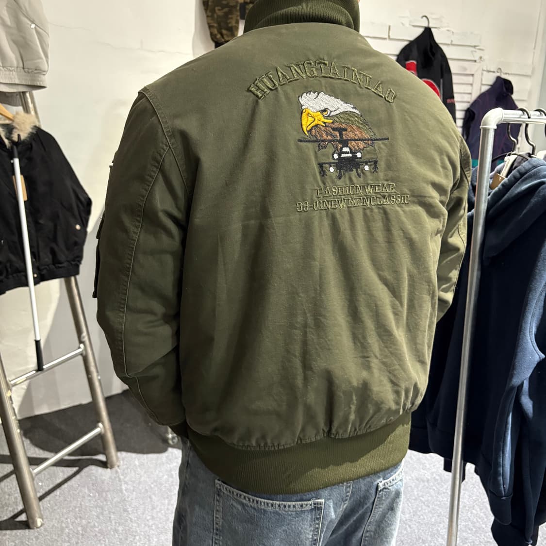 빈티지 USA 풀 자수 자켓 상품이미지2
