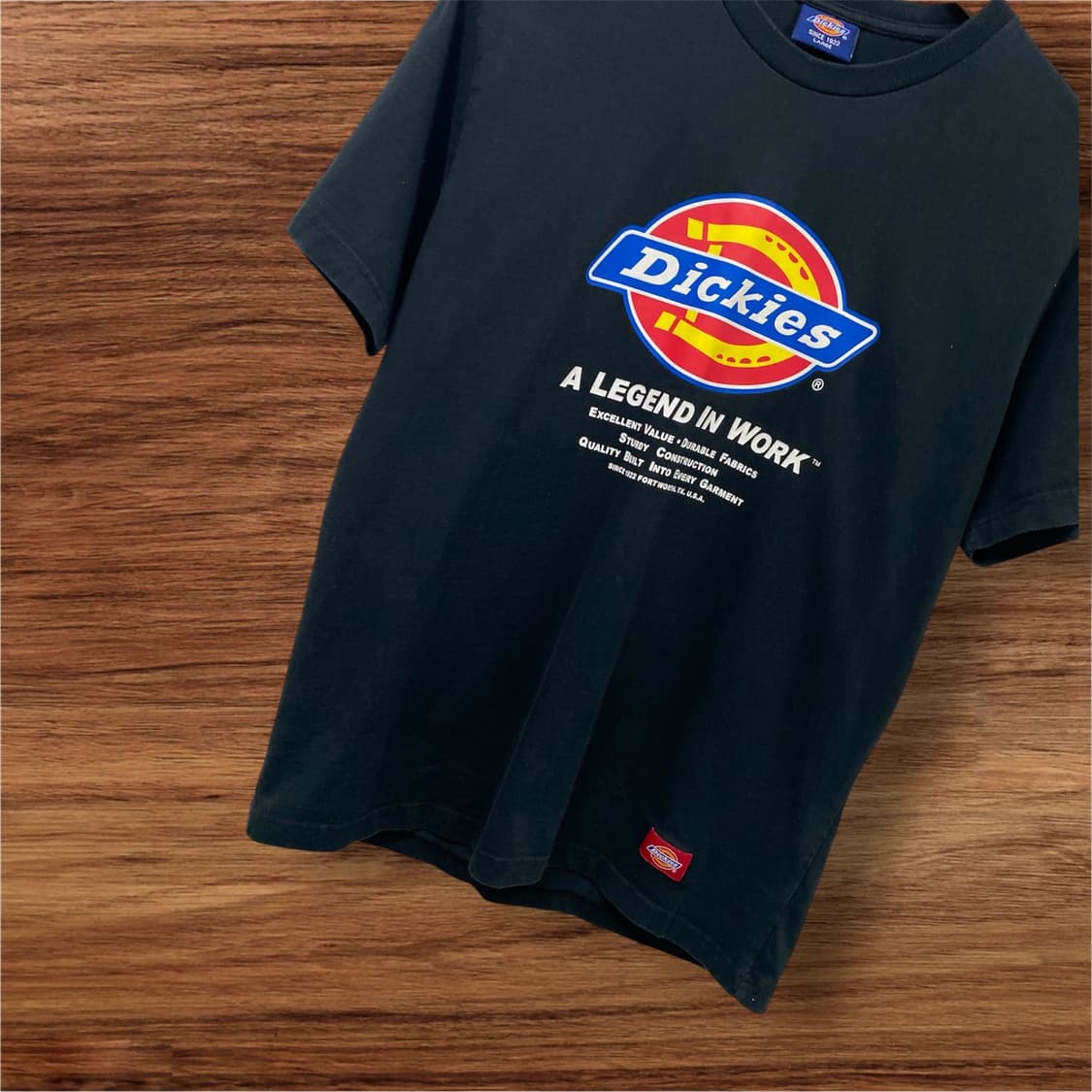  디키즈 시그니처 로고 라운드 반팔티 L  상품이미지3