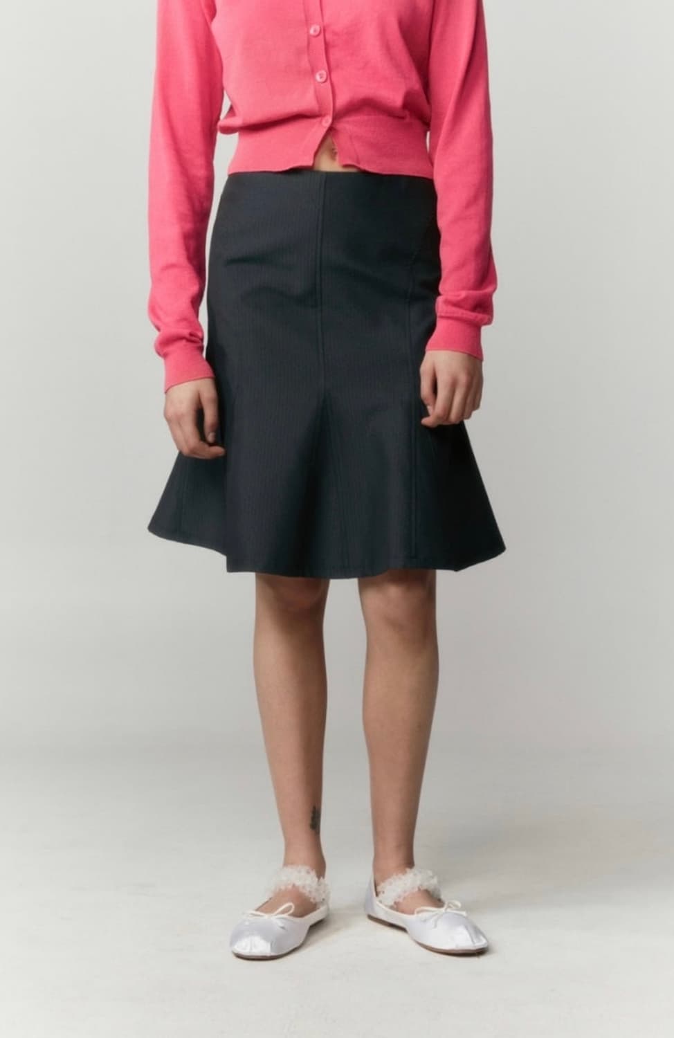 버뮬라 Gored Flare Skirt (Stripe) 상품이미지4