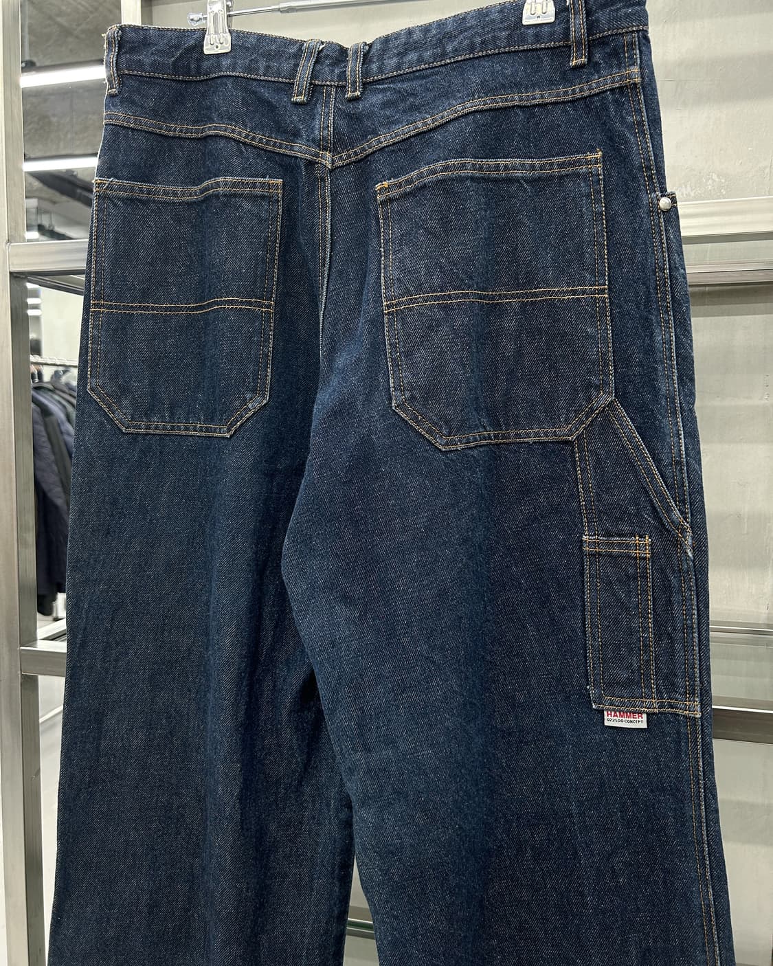 해머스포츠 인디고 와이드 데님 팬츠 상품이미지6