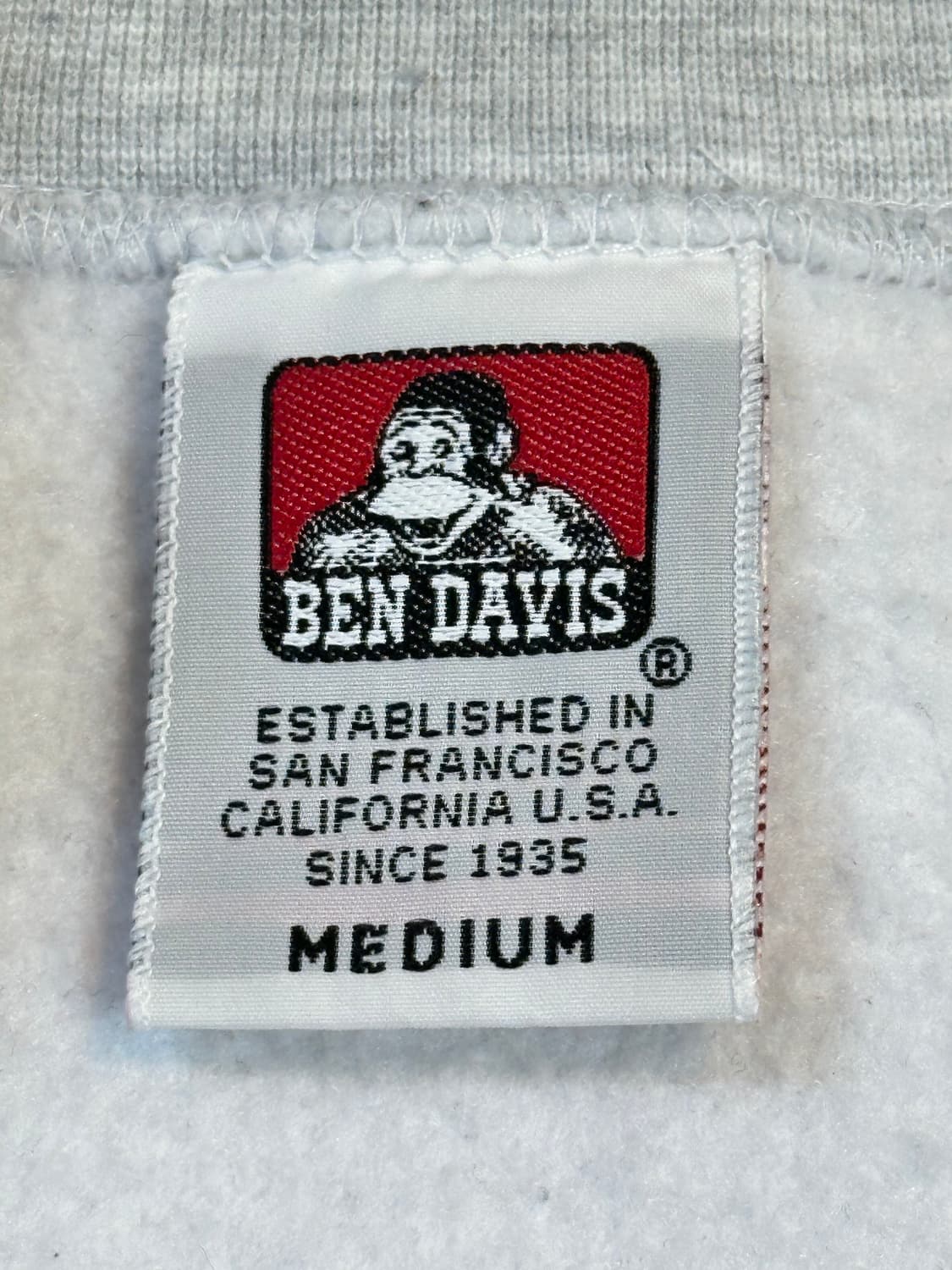 벤데이비스 BEN DAVIS 화이트라벨 미니 고릴라 맨투맨 오트밀 상품이미지8