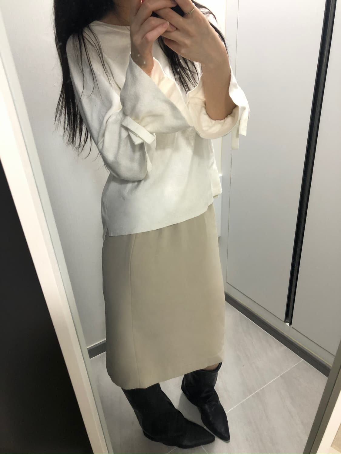 Ribbon Ruffle Knit 상품이미지4