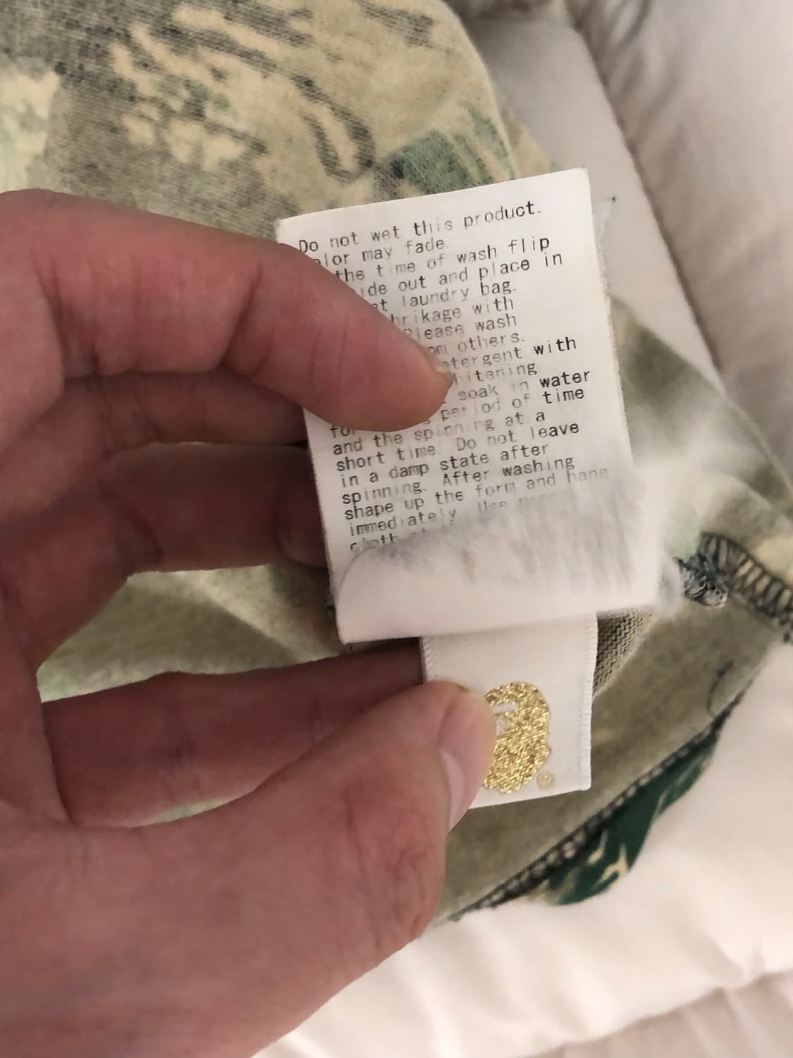 베이프 카모 롱슬리브 상품이미지4