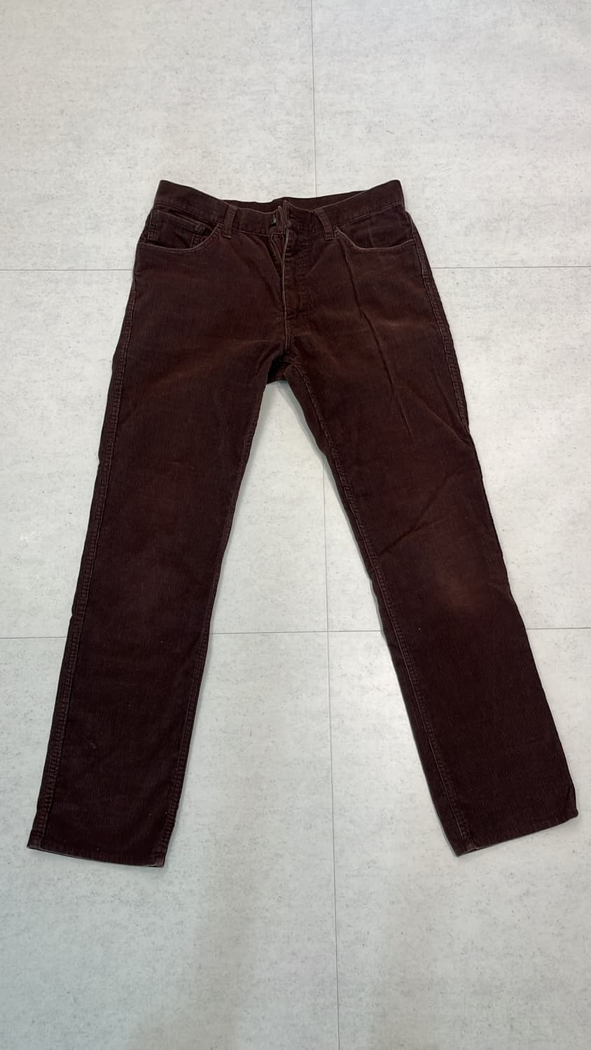 [2] 비즈빔 브라운 코듀로이 팬츠 상품이미지1