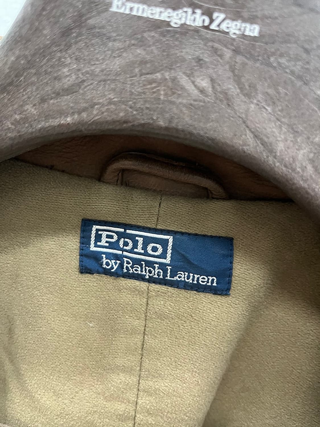 100-105) 폴로 90s 레더 블레이져  상품이미지4