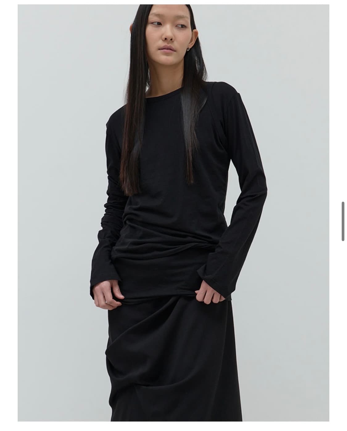 리포스 더블 레이어드 티셔츠 layerd t shirts 상품이미지2