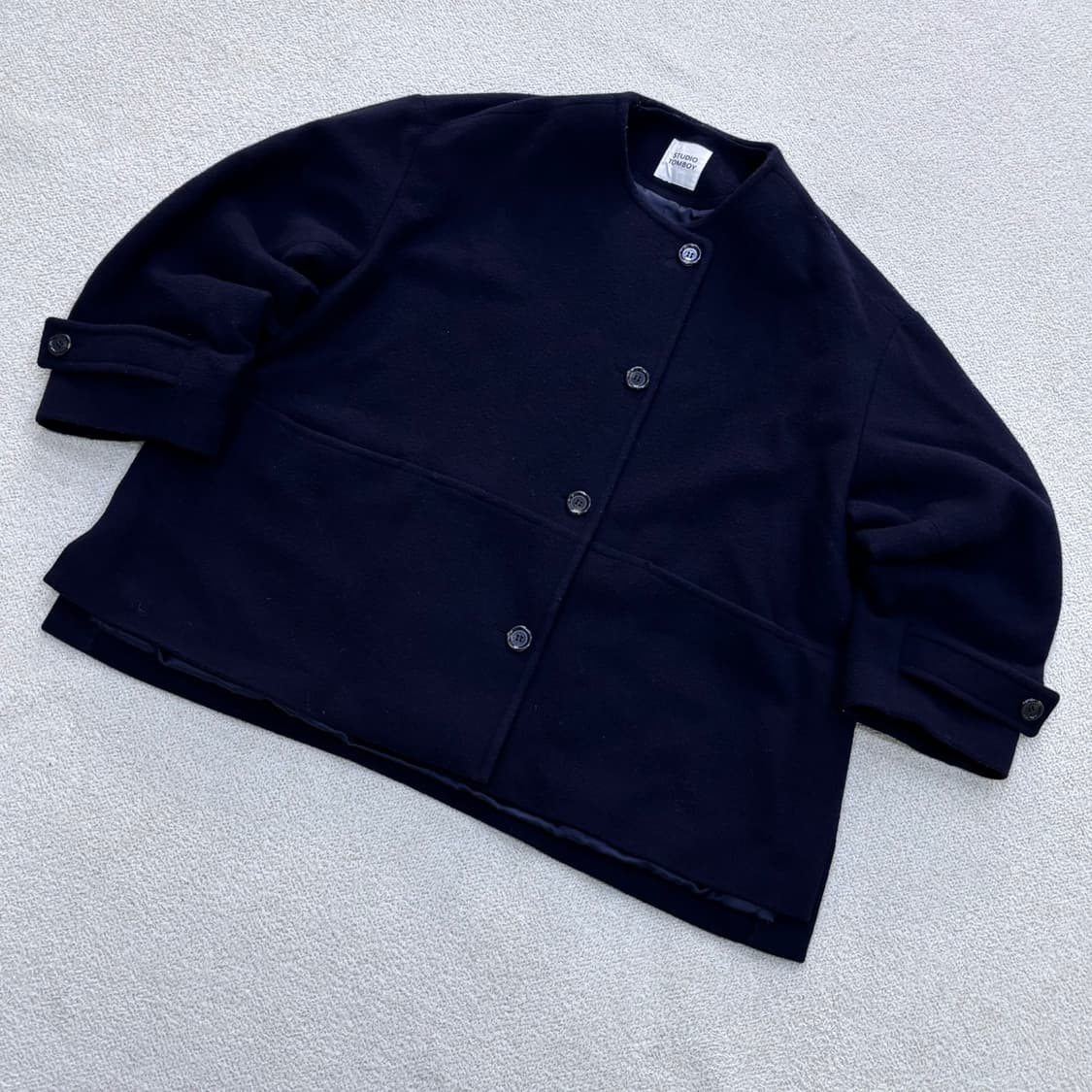 F 스튜디오톰보이 넥리스 자켓 0428E 상품이미지1