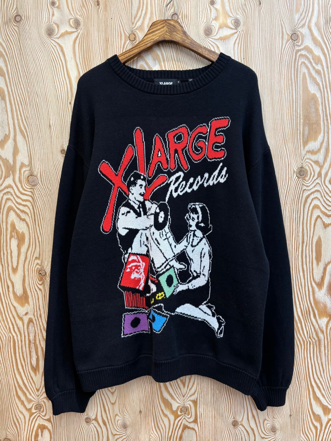 XLarge 레코드 니트 상품이미지1