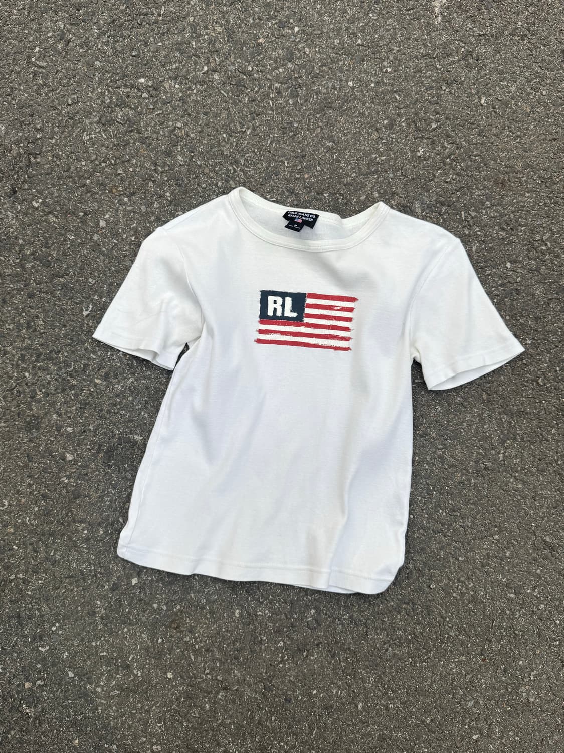 폴로 진스 컴퍼니 성조기 반팔티셔츠  상품이미지1