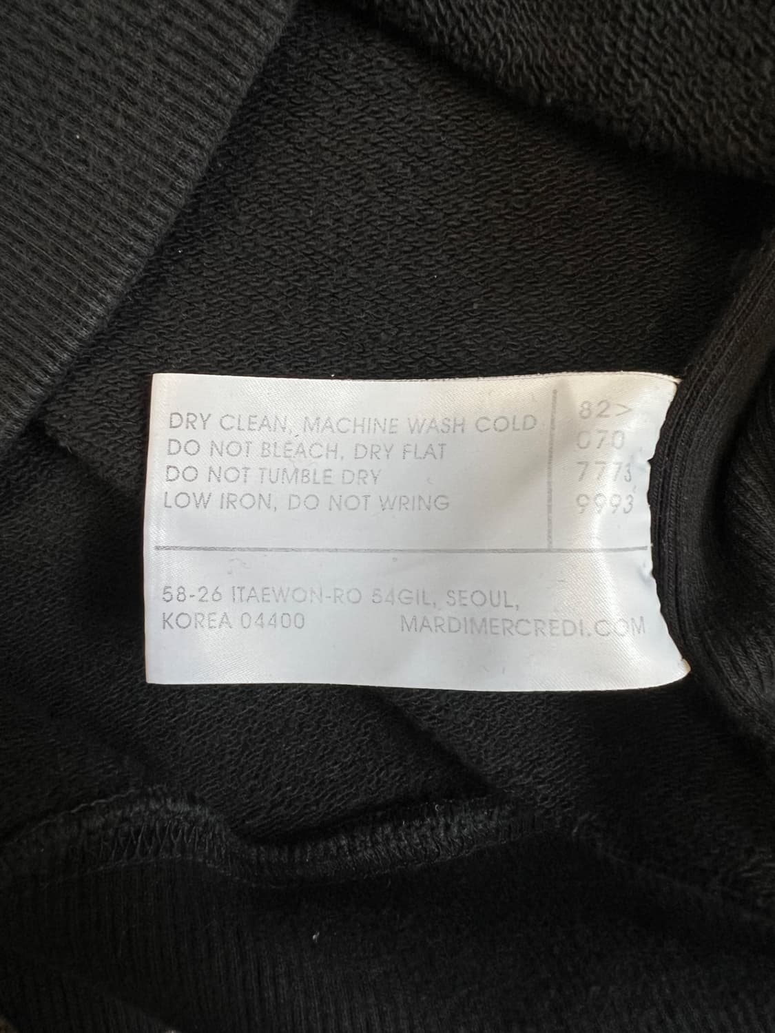 마르디 메크르디 플라워 맨투맨 상품이미지5