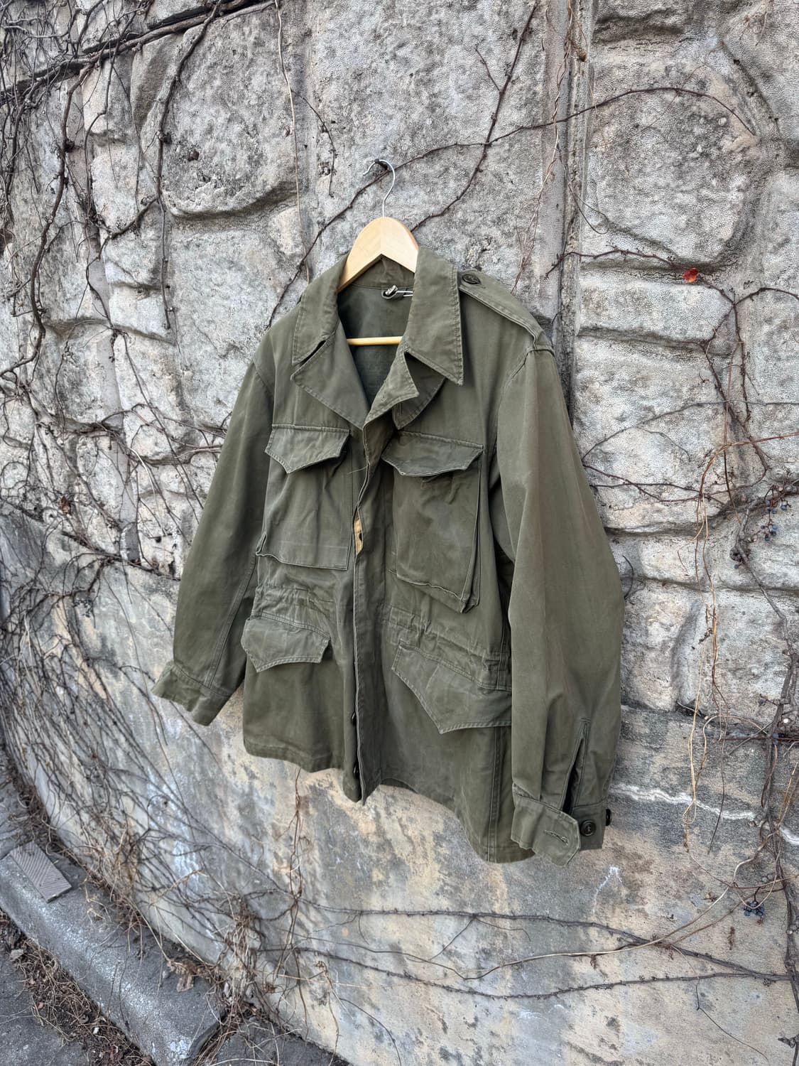 40s 미군 오리지널 ww2 m-43 필드 자켓 빈티지 상품이미지3