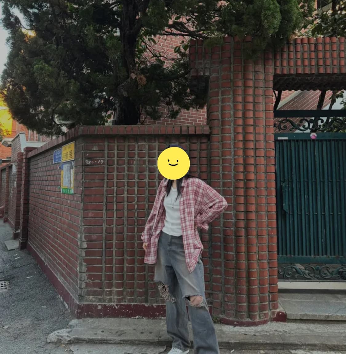 체크셔츠 새상품 상품이미지2