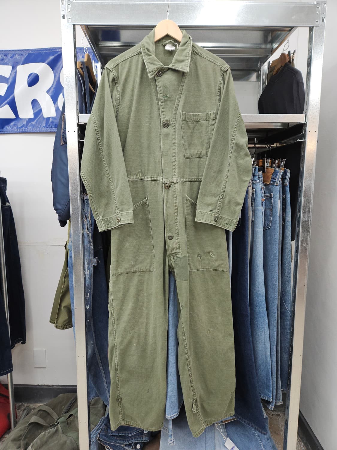 1970's 오리지널 미육군 Og107 커버올  상품이미지1