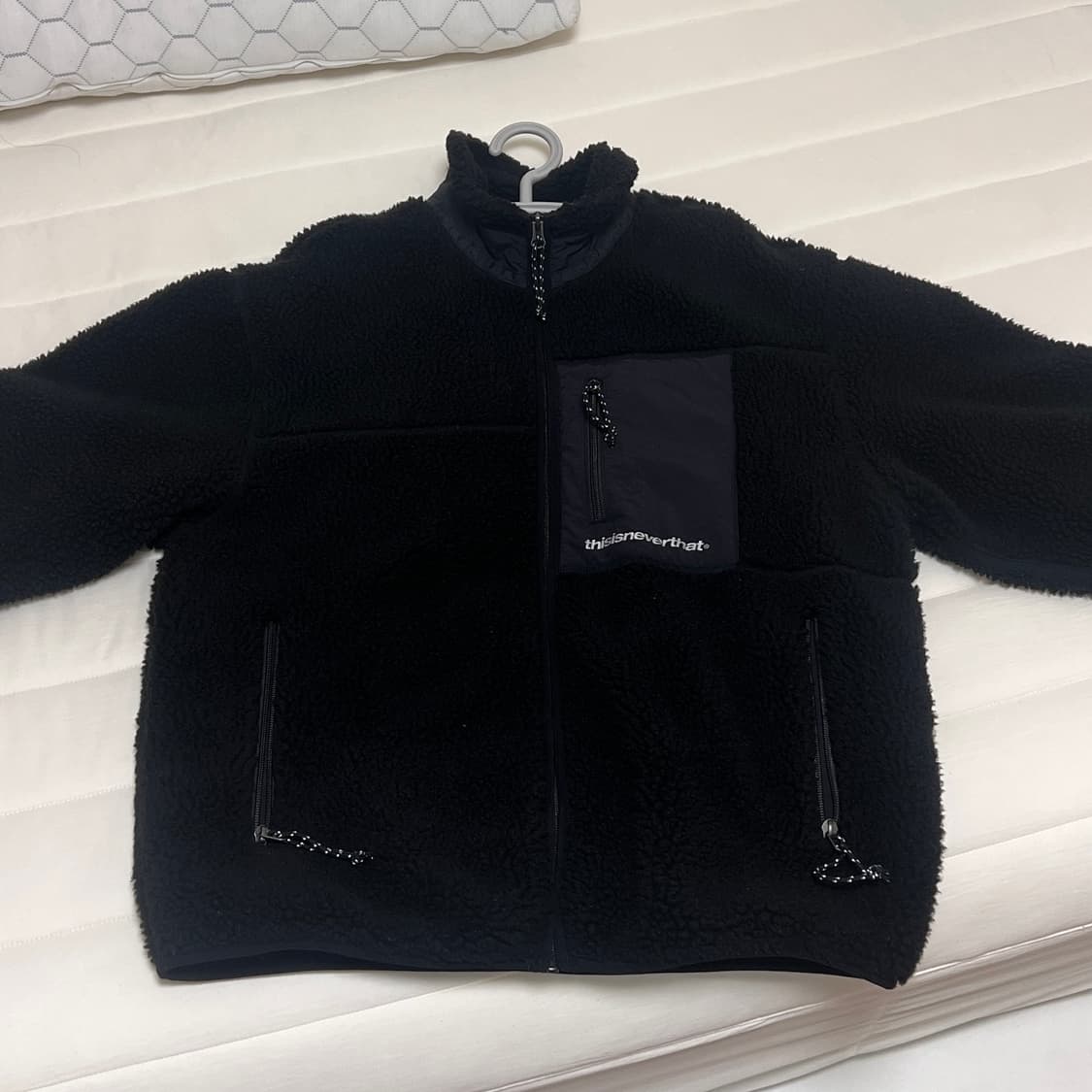 (M) 디스이즈네버댓 쉐르파 후리스 블랙 디네댓 상품이미지3