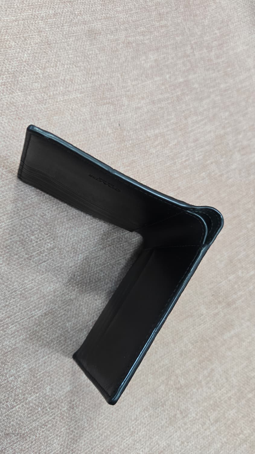 코치  정품  남성 반지갑 블랙레더 상품이미지4