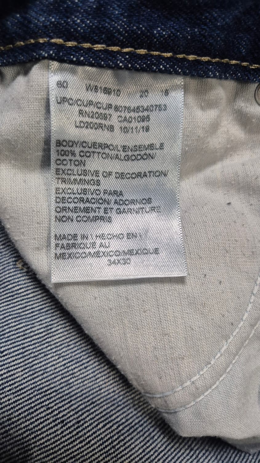 디키즈 더블니 더블로고 데님 팬츠 34×30 상품이미지3