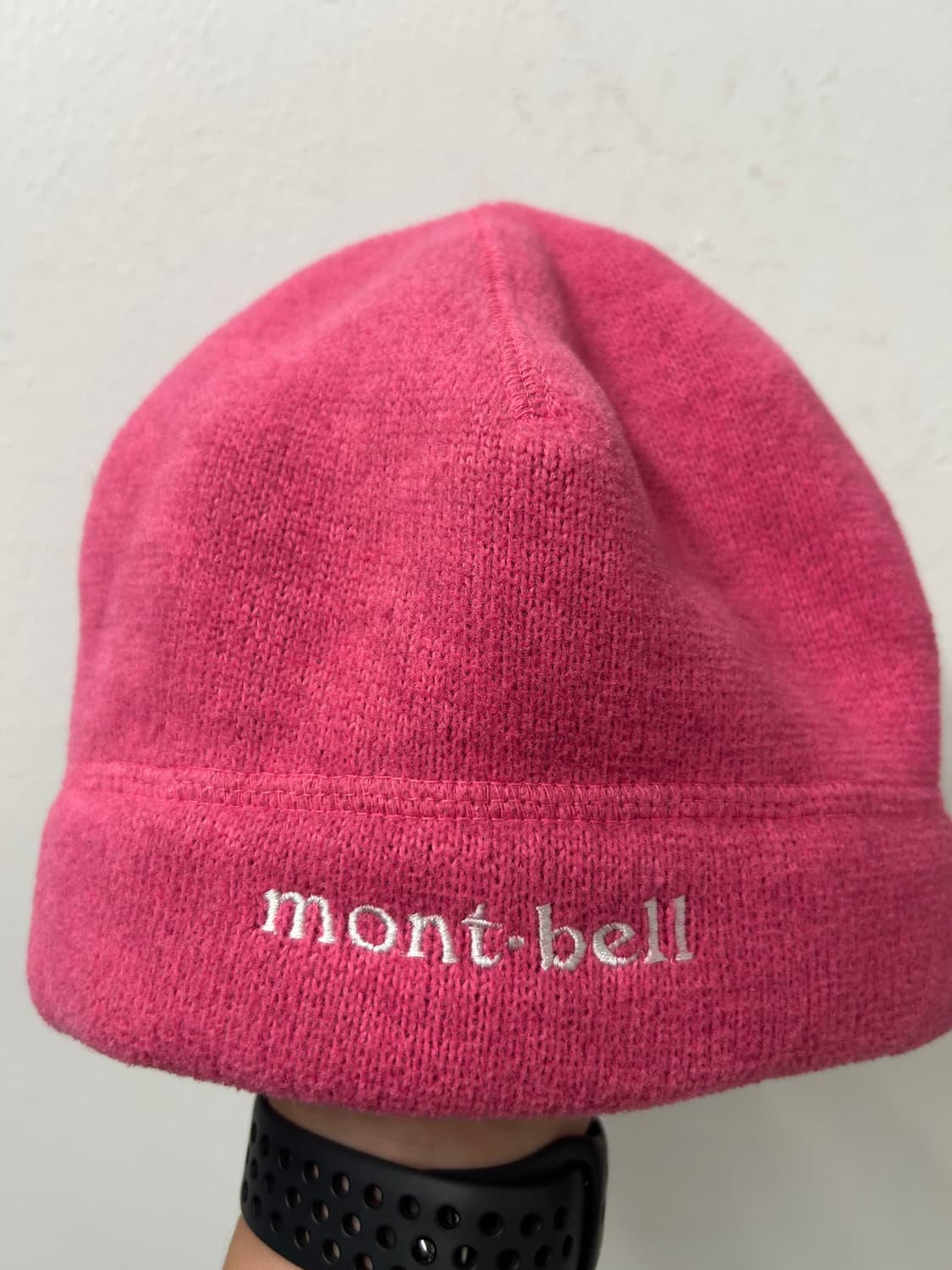 몽벨 polartec 핑크 비니  상품이미지2