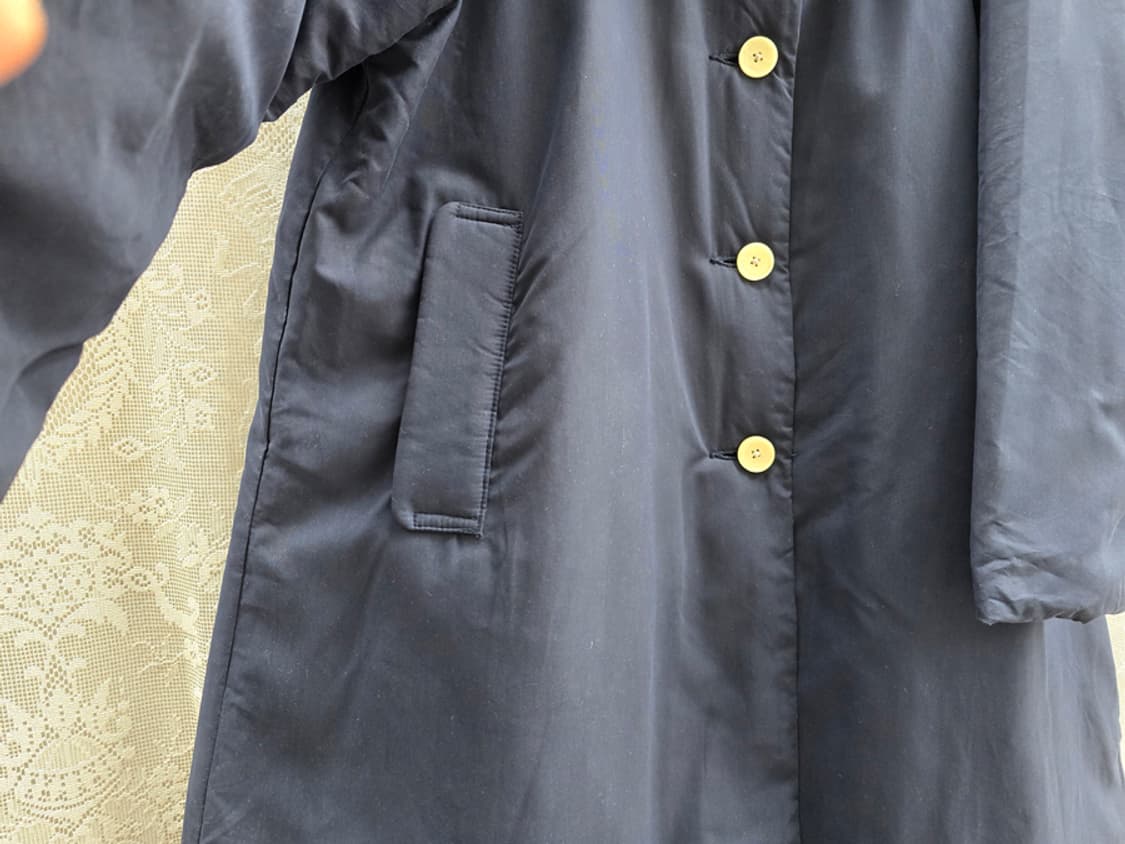 숄카라 오리털 패딩코트 상품이미지4