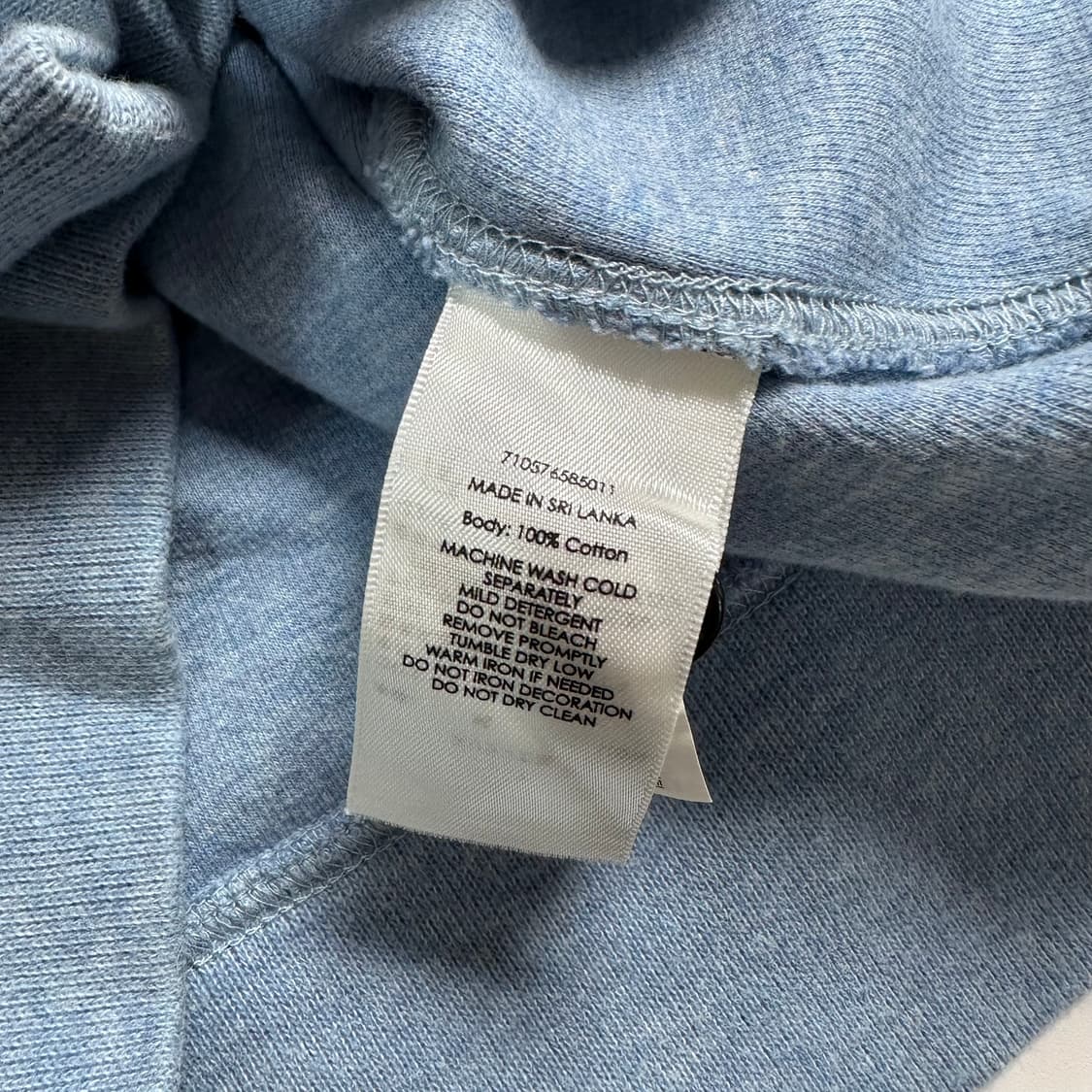 폴로 랄프로렌 스카이블루 숄카라 맨투맨 상품이미지7