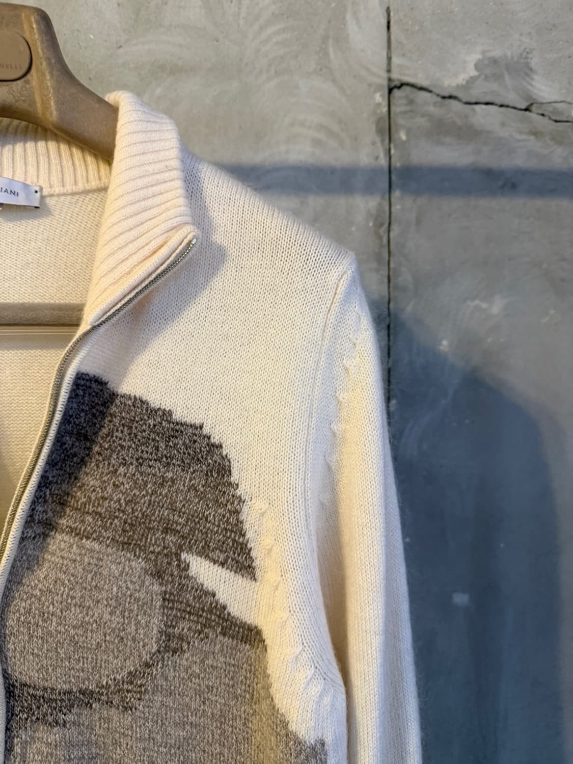 꼬르띠지아니 니트집업 남성100 상품이미지3