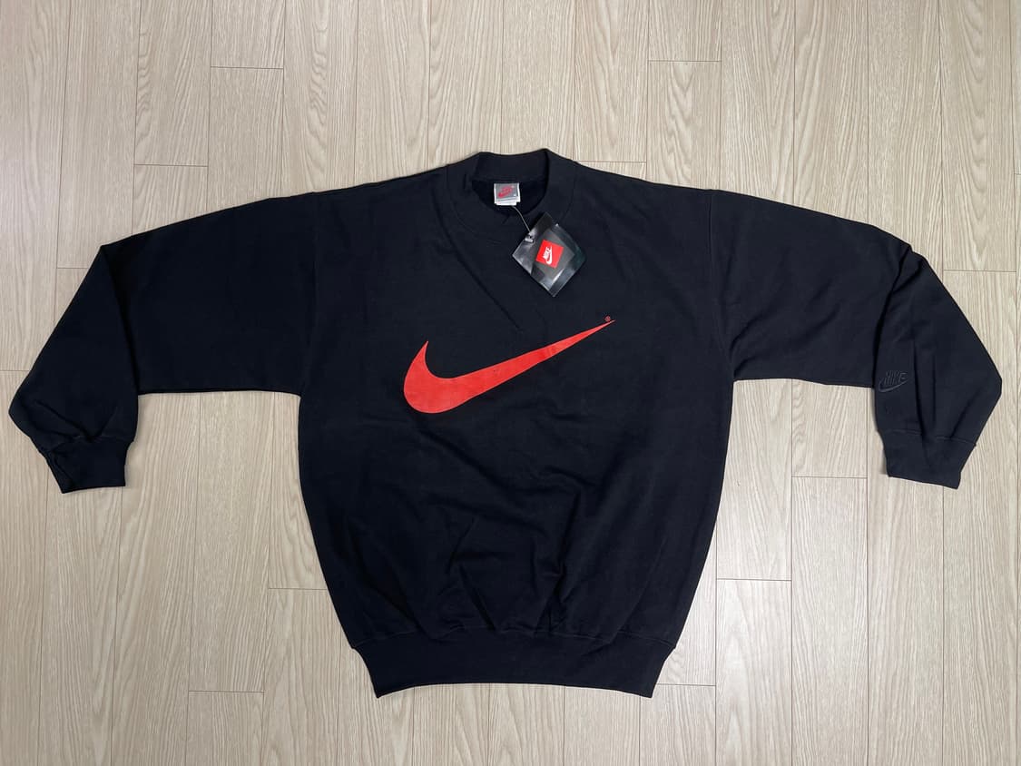 나이키 90s 올드 스웻셔츠 맨투맨 블랙 NIKE OLD 1990 1번 상품이미지1