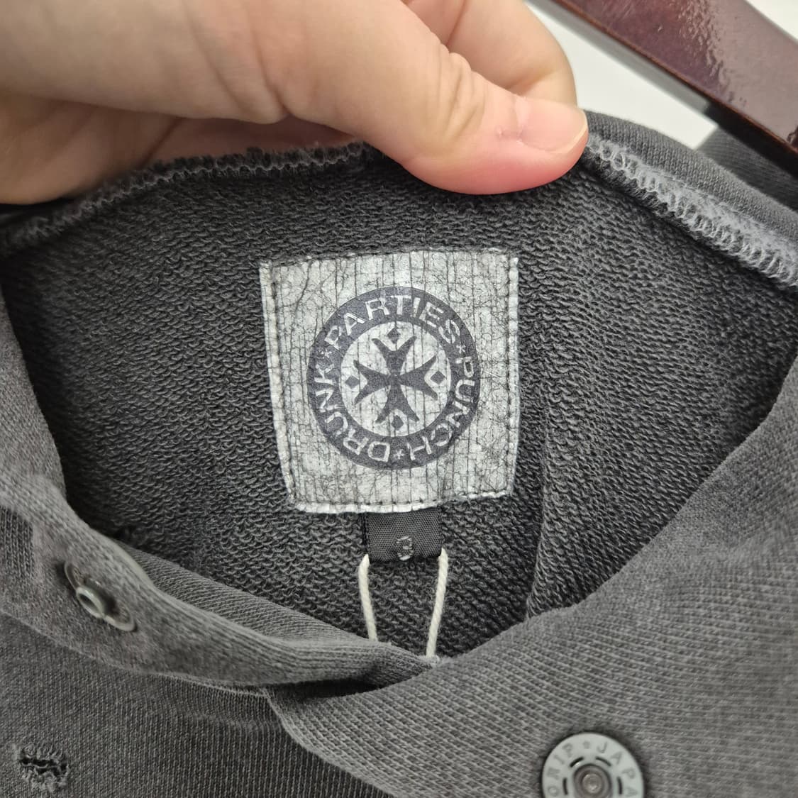 펀치드렁크파티 다모임 가먼트 다이드 후드 3사이즈 상품이미지4