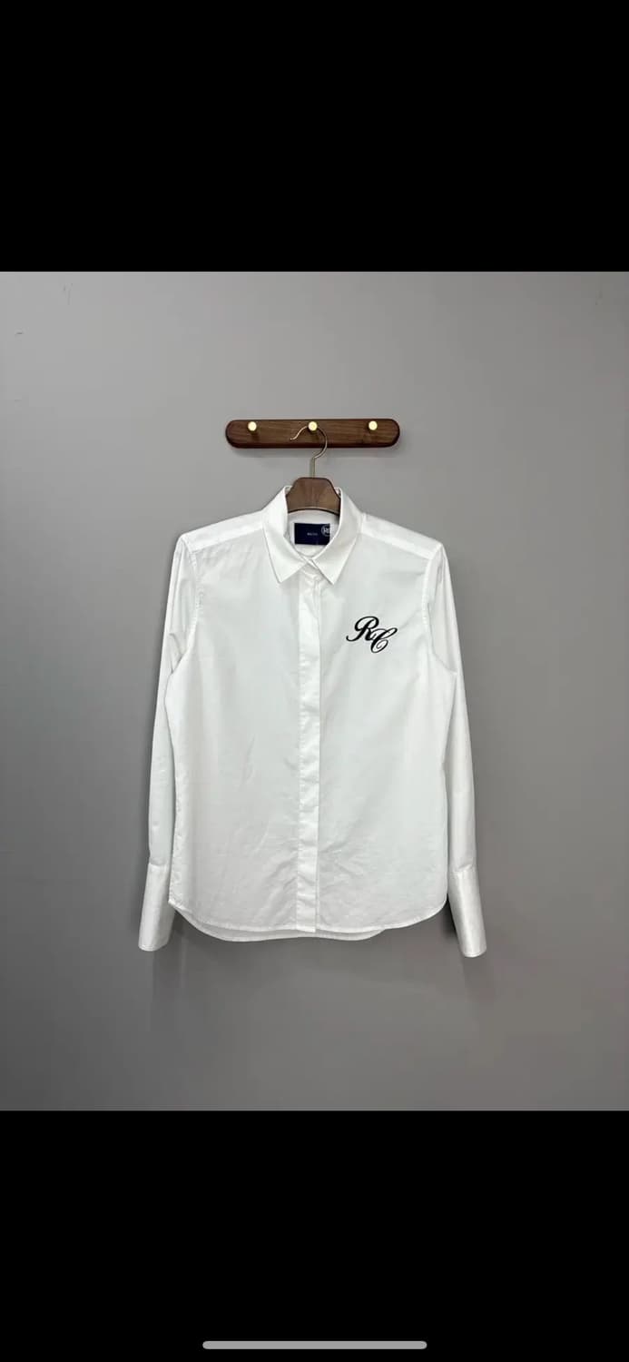 렉토 자수로고 커프스 셔츠 H1647 상품이미지2