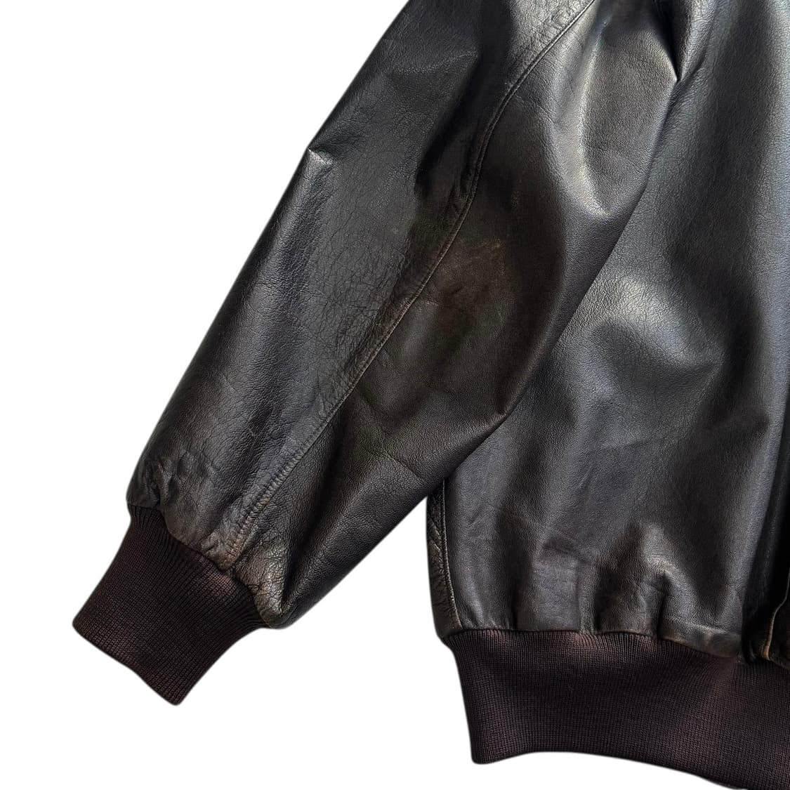[105] 80's LL Bean A2 봄버 레더 자켓 상품이미지7