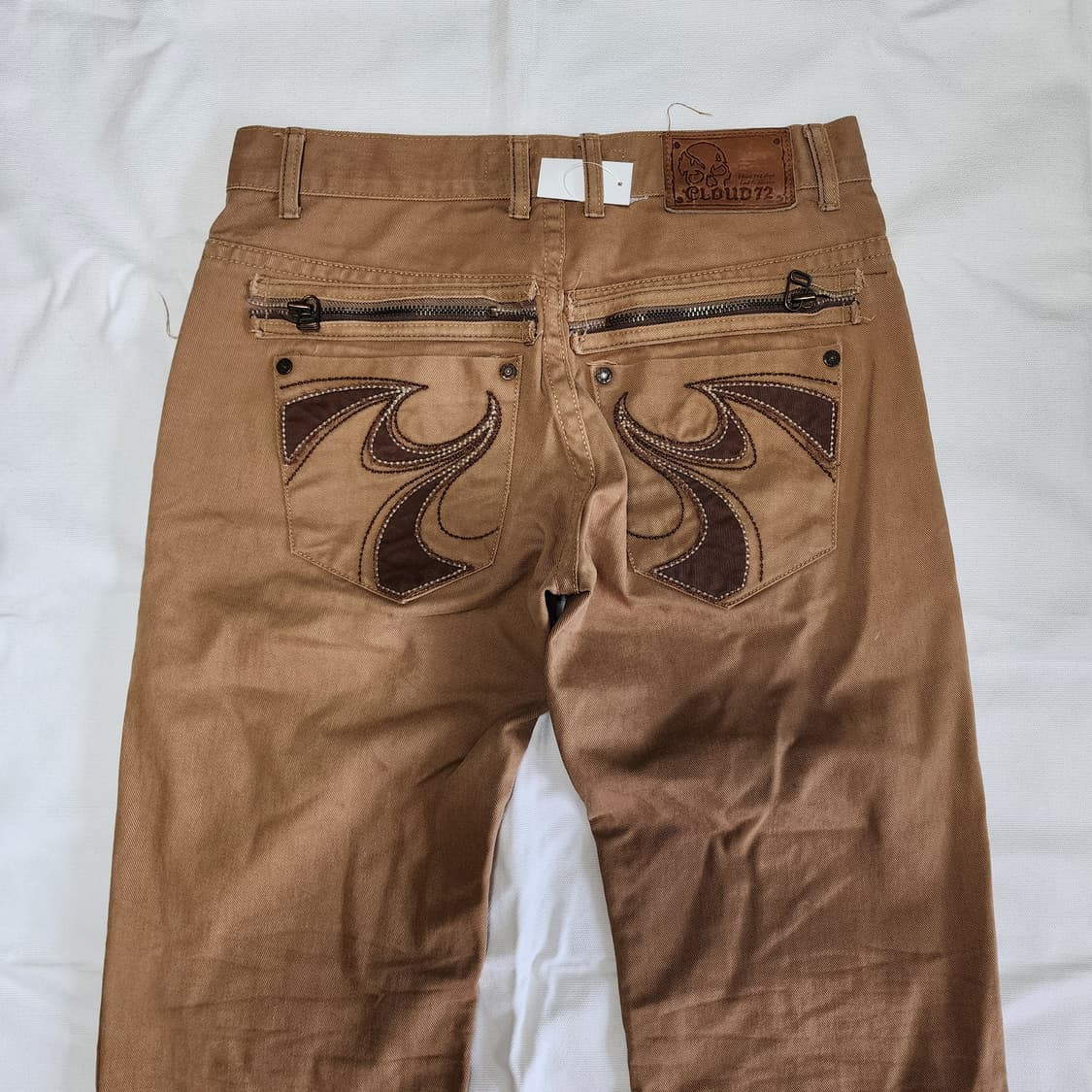 Cloud72 Y2k 락시크 플레임 팬츠 상품이미지4