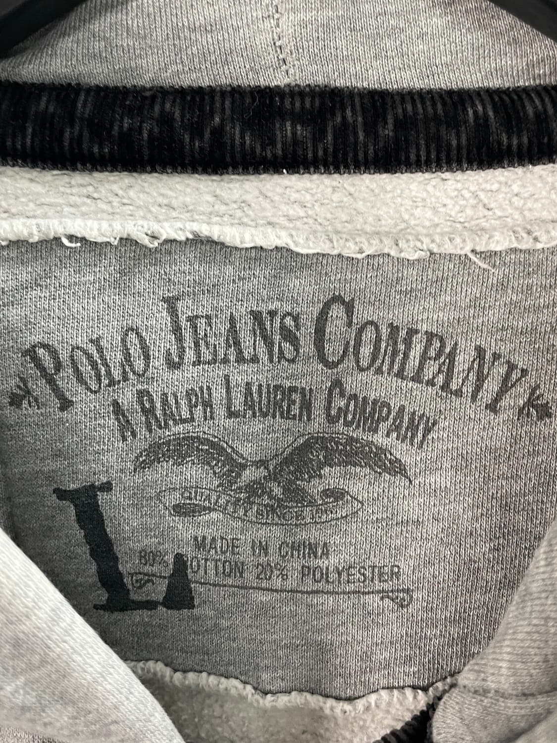 폴로 진스 RL 자수 후드집업 (on.566) 상품이미지7