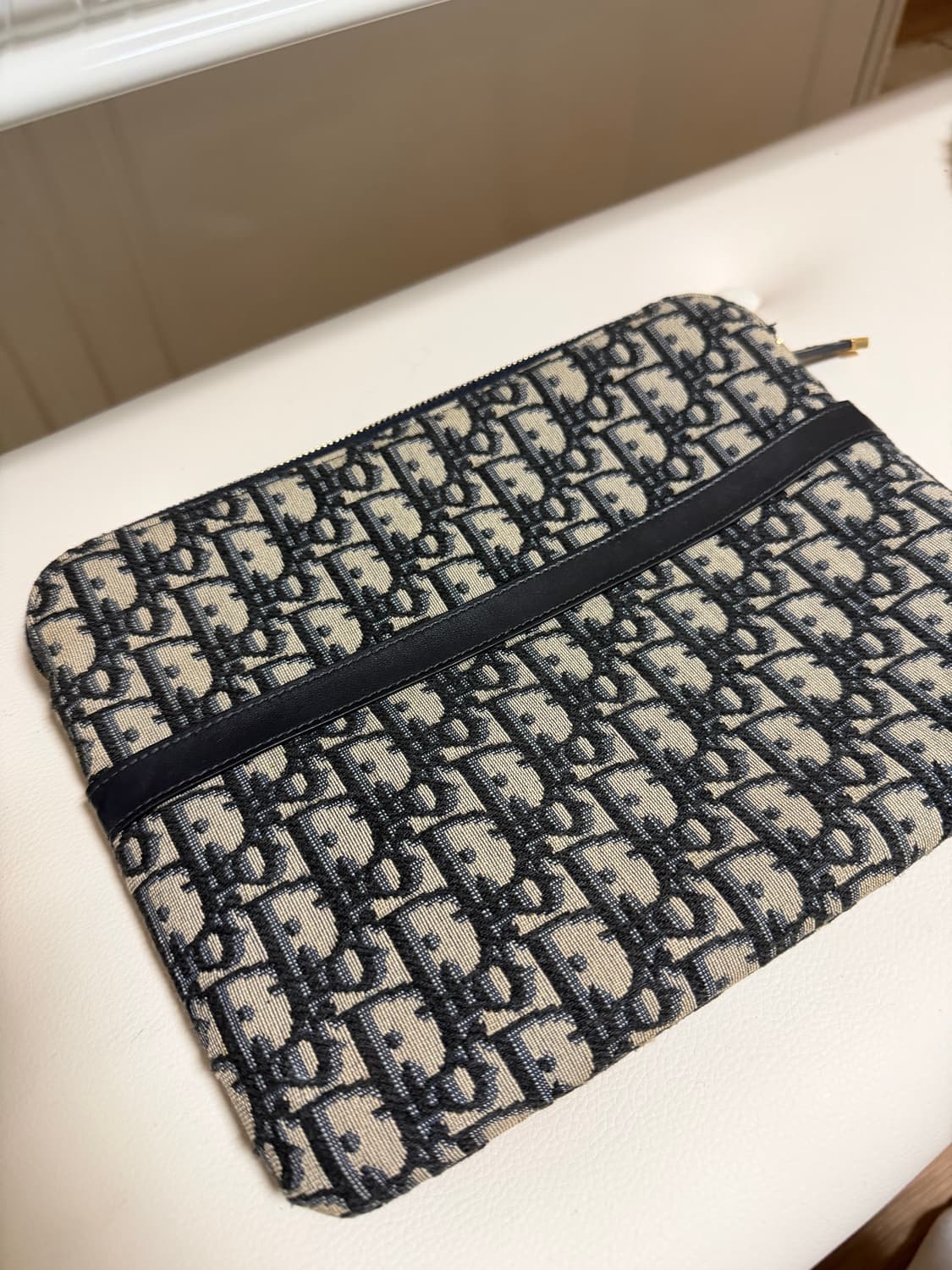 갤러리아 구매) 디올 오블리크 트레블 키트 클러치 (싸게급처) 상품이미지1