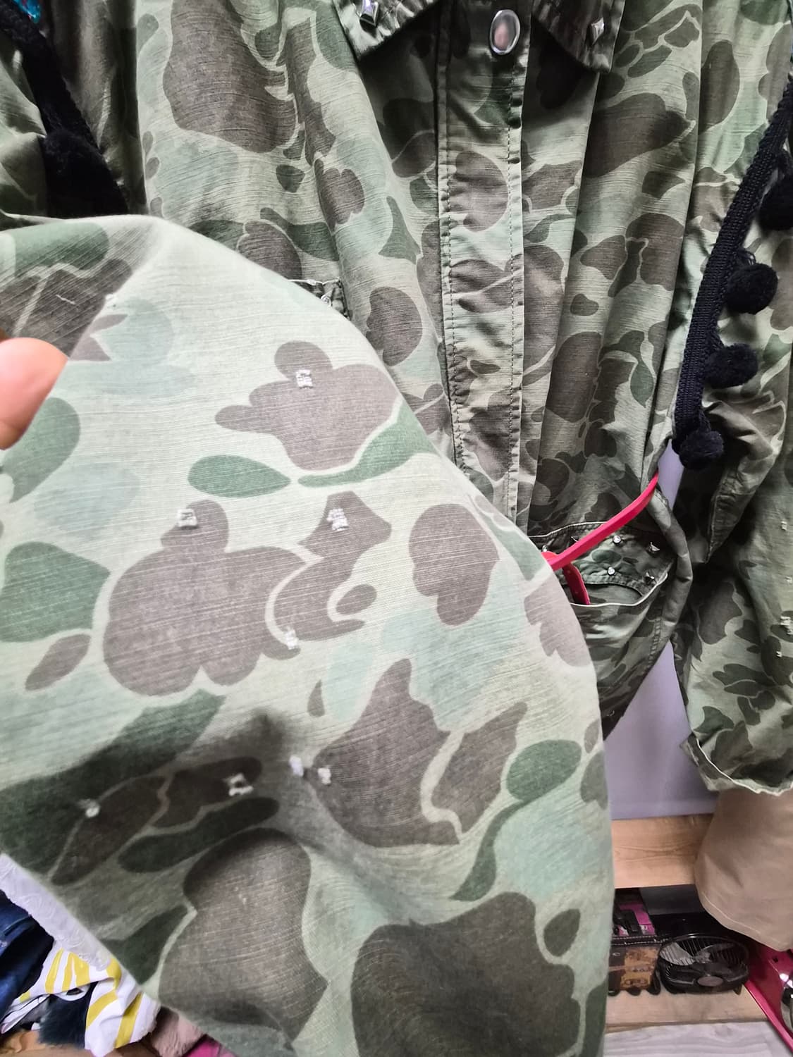 자라 카모 패턴 에스닉 자켓 상품이미지6