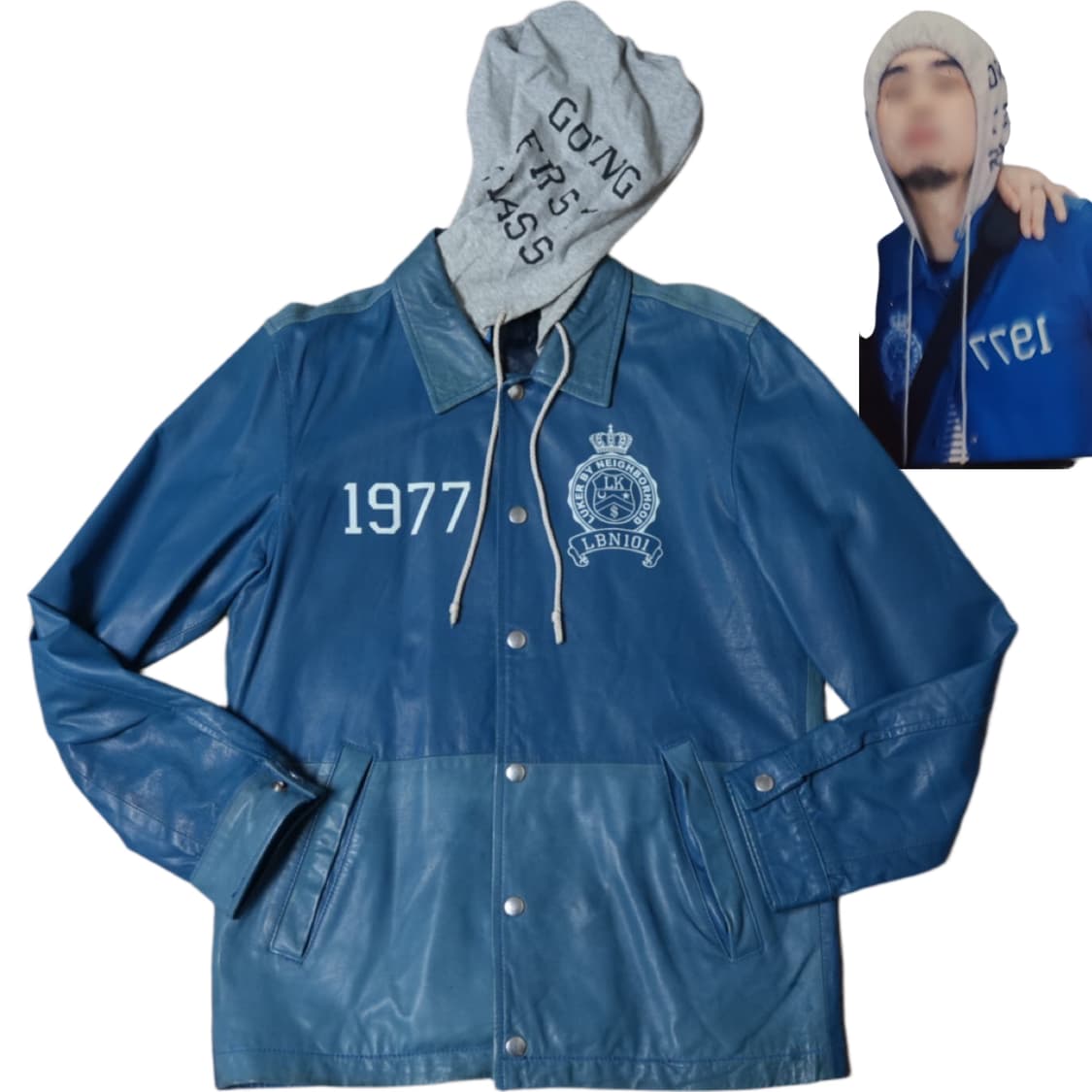 네이버후드 가죽 자켓 neighborhood 상품이미지1