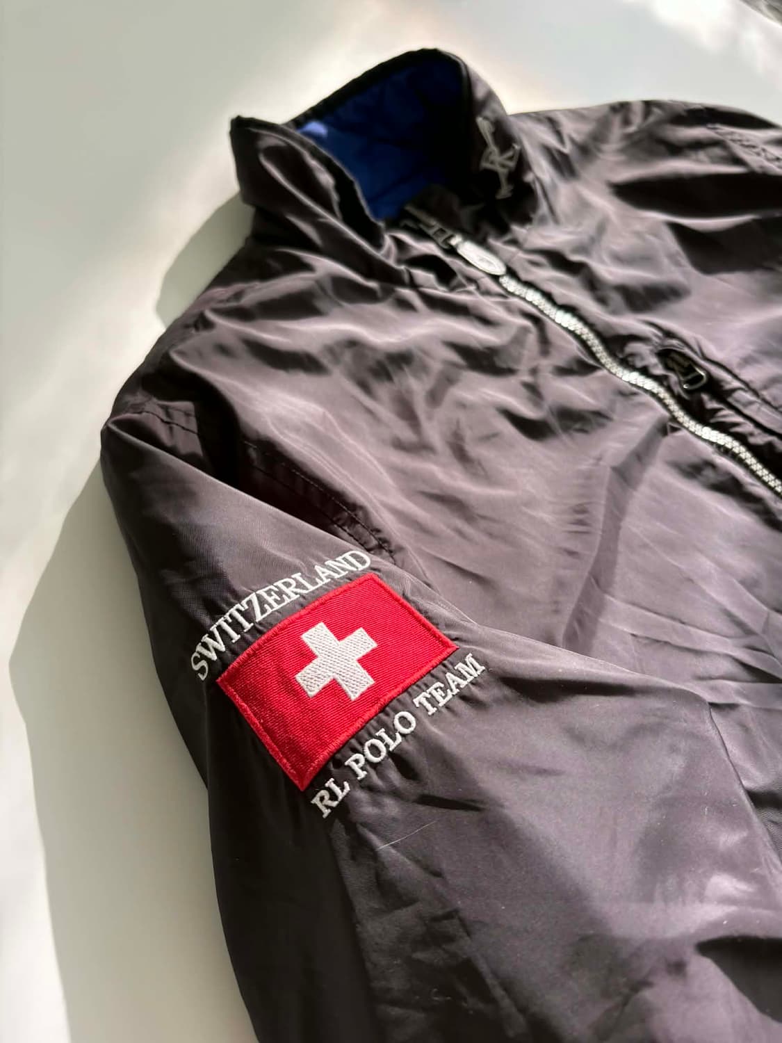 [M] 폴로 랄프로렌 양면 스위스 레이싱 퀄팅 자켓 상품이미지7