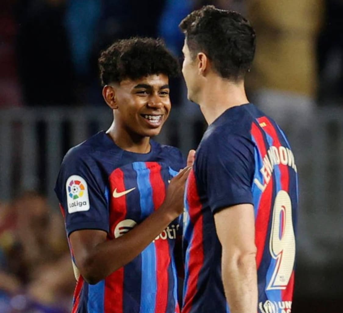 22-23시즌 바르샤 홈 리그패치 라민 야말 유니폼 M 상품이미지8