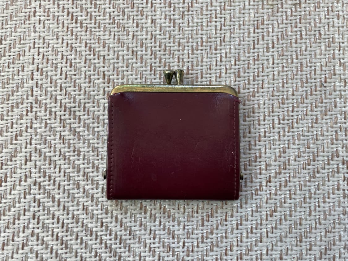 빈티지 골드 레더 코인지갑 J03750 상품이미지2