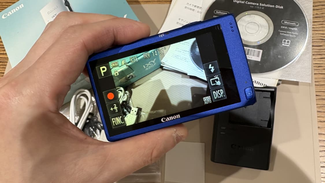 신품급)Canon 캐논 익시 420F (익서스 240HS) 빈티지디카 상품이미지8