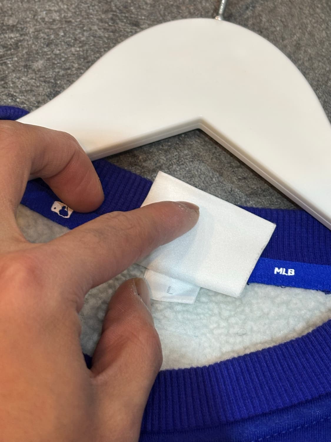 MLB 맨투맨 안감 퍼 L사이즈 상품이미지5