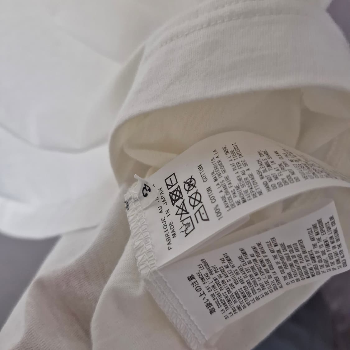 요지 야마모토 뿌르옴므 티셔츠 상품이미지6