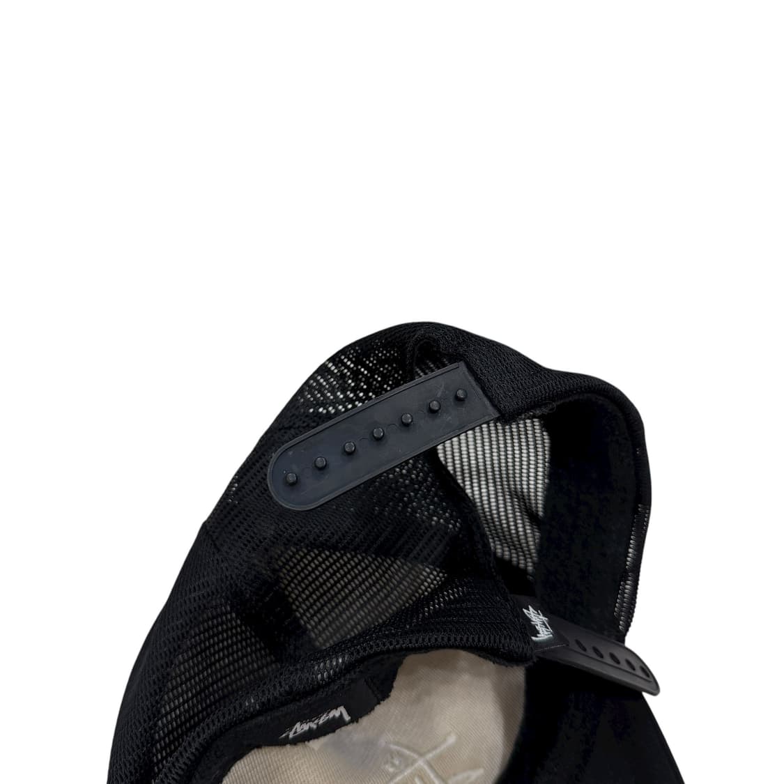 스투시 베이직 트러커 메쉬캡 모자 블랙 상품이미지8