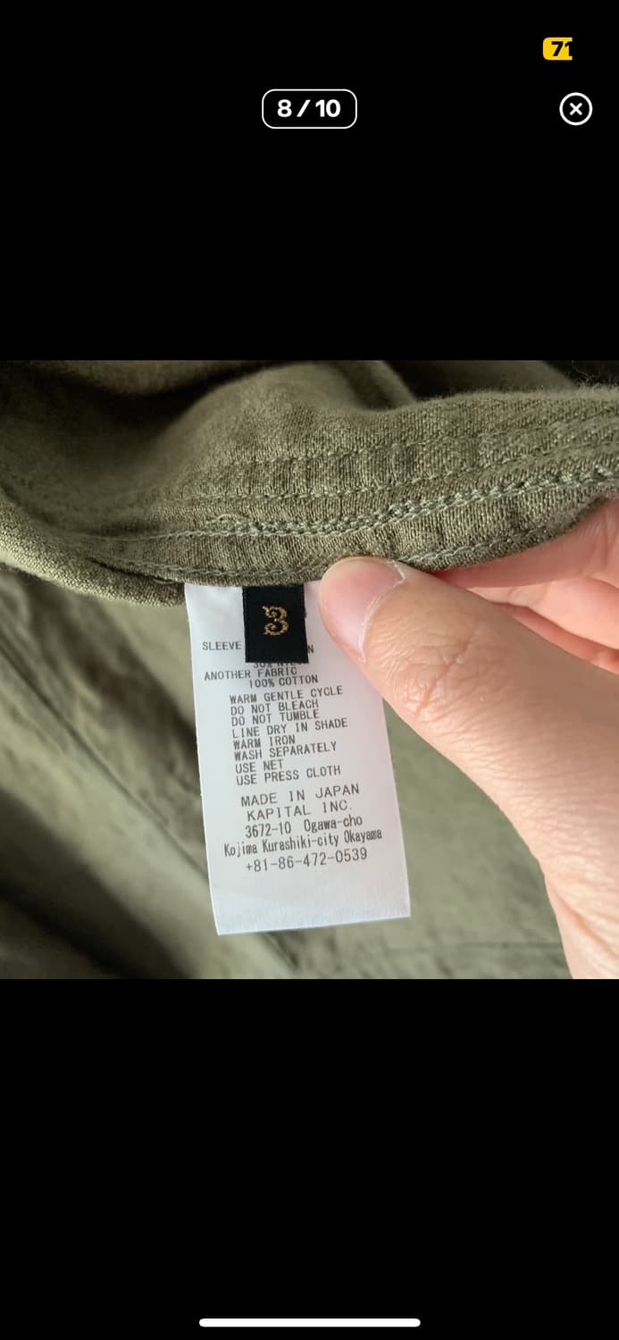 Linen chino x gabba 링고맨 커버올 상품이미지5
