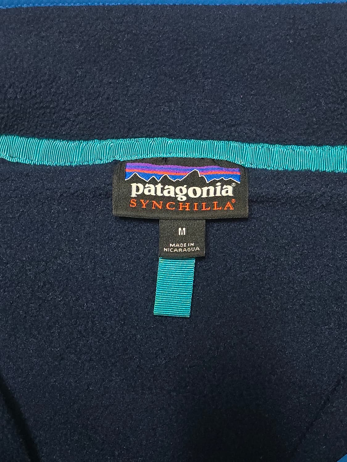 파타고니아 신칠라 M 레드네이비 상품이미지4