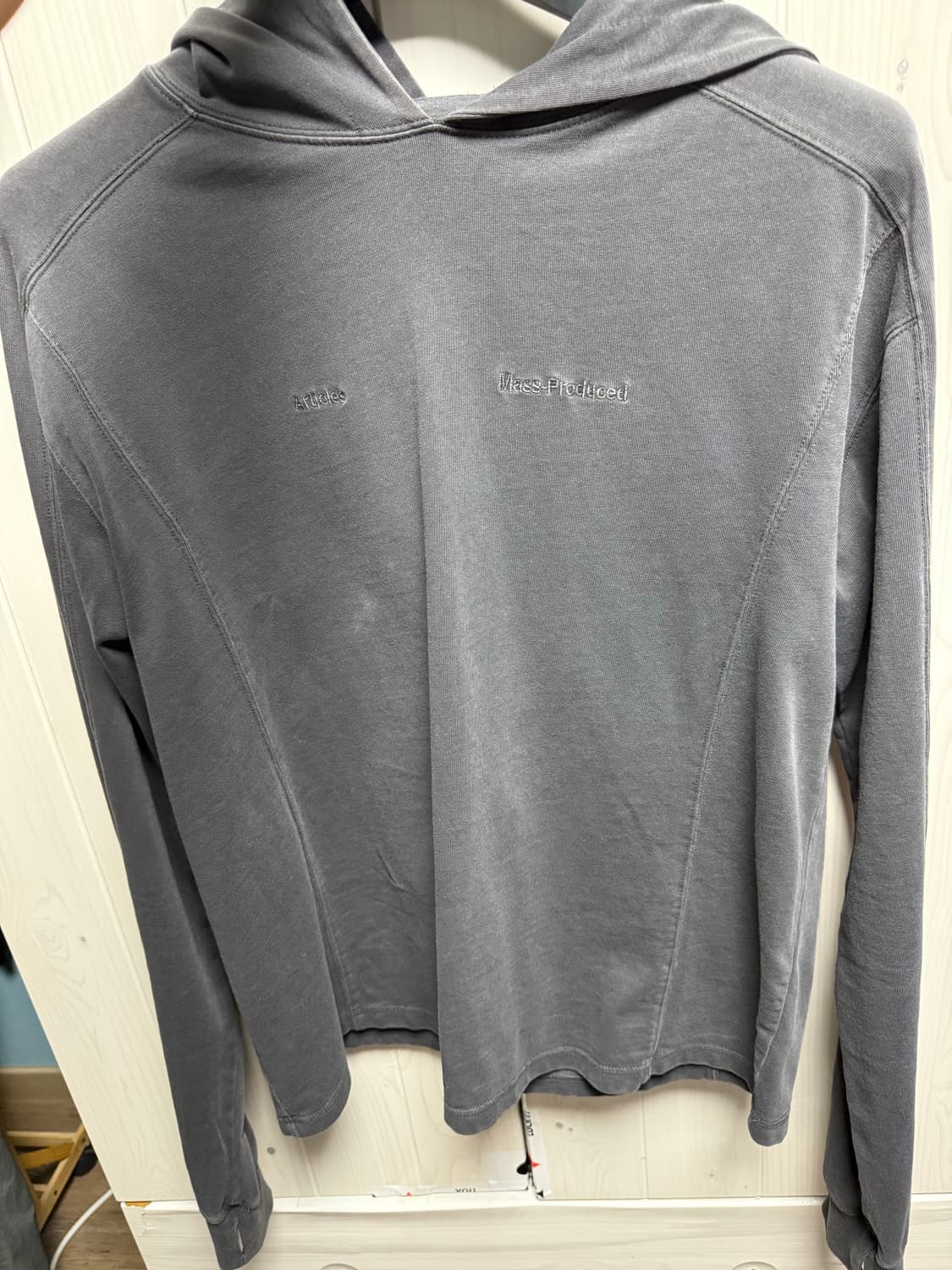 플라스틱프로덕트 MPa SPEED CTRL HOODIE M사이즈 (차콜) 상품이미지1