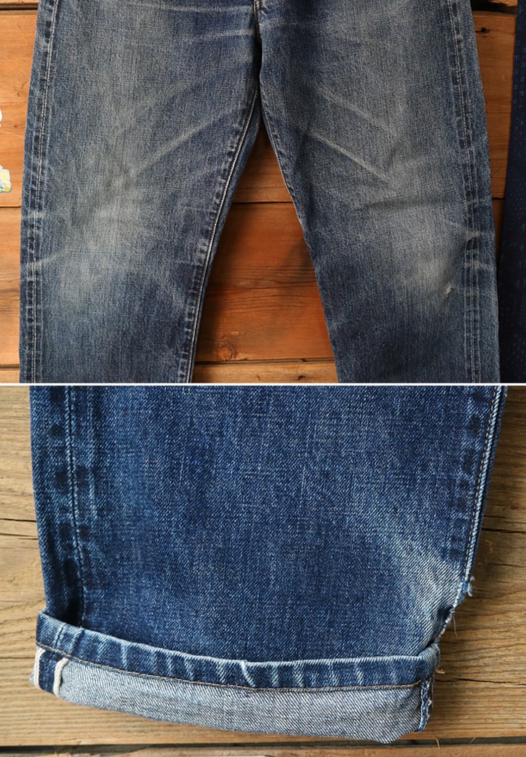 일본판 90s levis 리바이스 LVC 503BXX 빅E 셀비지 데님  상품이미지4
