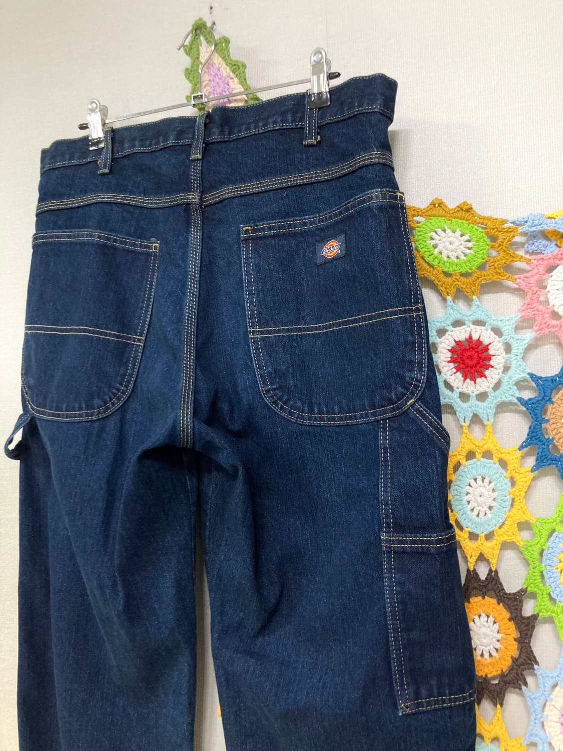 디키즈 릴렉스핏 카펜터 워크 데님팬츠 청바지 32 _ 인디고블루 상품이미지4