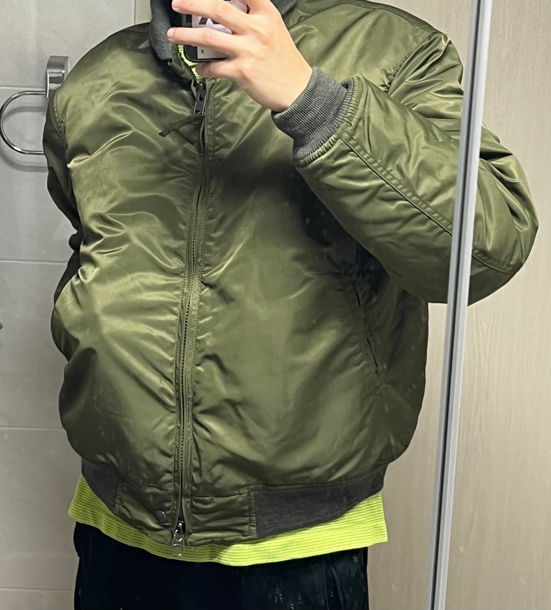 엔지니어드 가먼츠 LL Jacket flight satin nylon M 상품이미지2