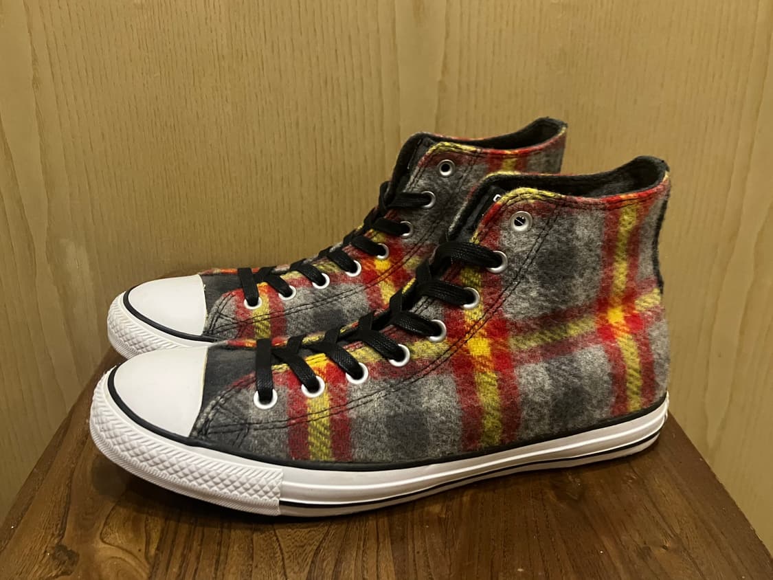 울리치 버팔로체크 울 협업 올스타 컨버스 하이 280 아메카지 워크웨어 상품이미지1