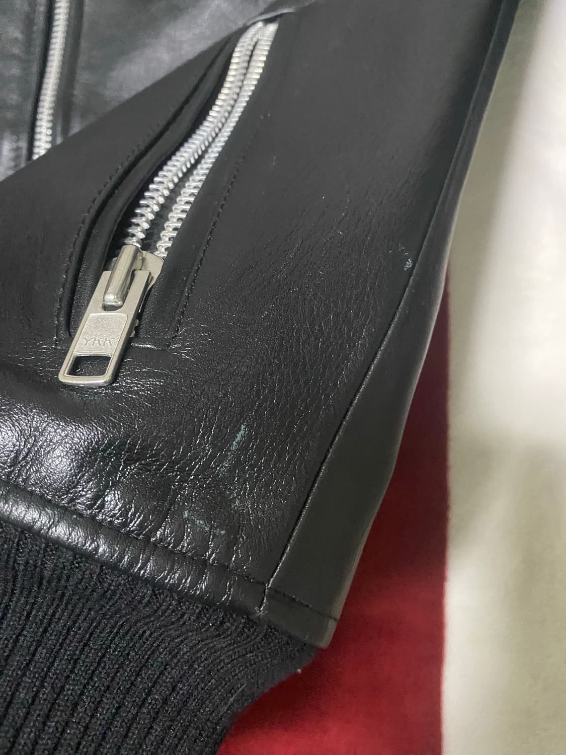 스티그마 MA-1 소가죽 자켓 상품이미지8