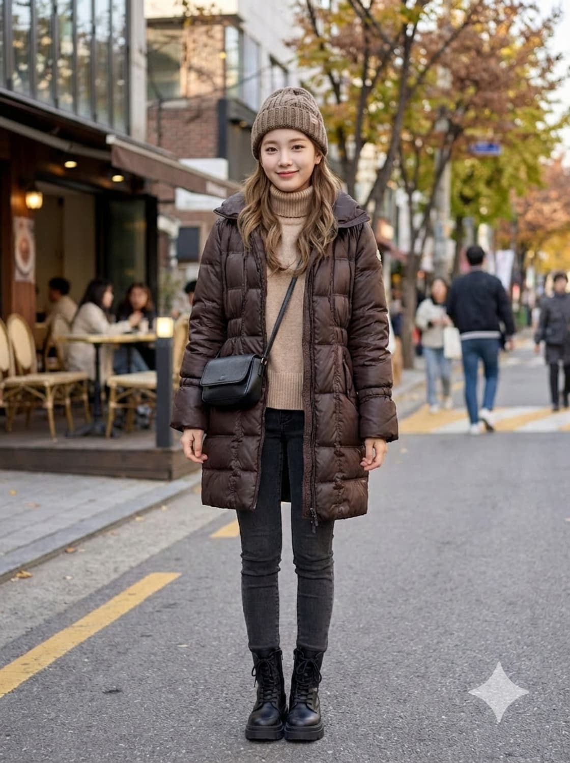 SPORTMAX CODE 스포트막스 코드 셔링 구스다운 패딩 상품이미지1