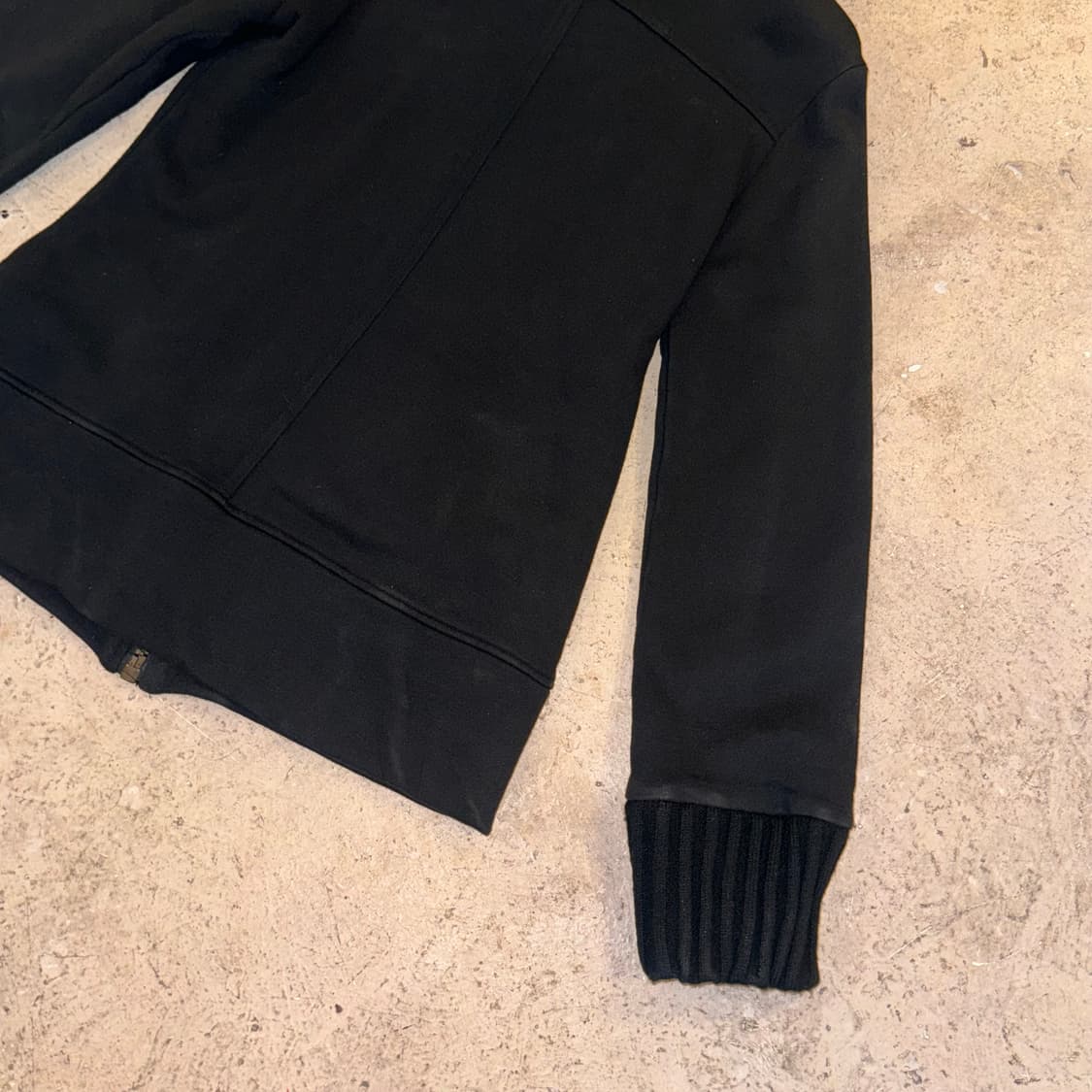 하이넥 니트 카라 집업 상품이미지7